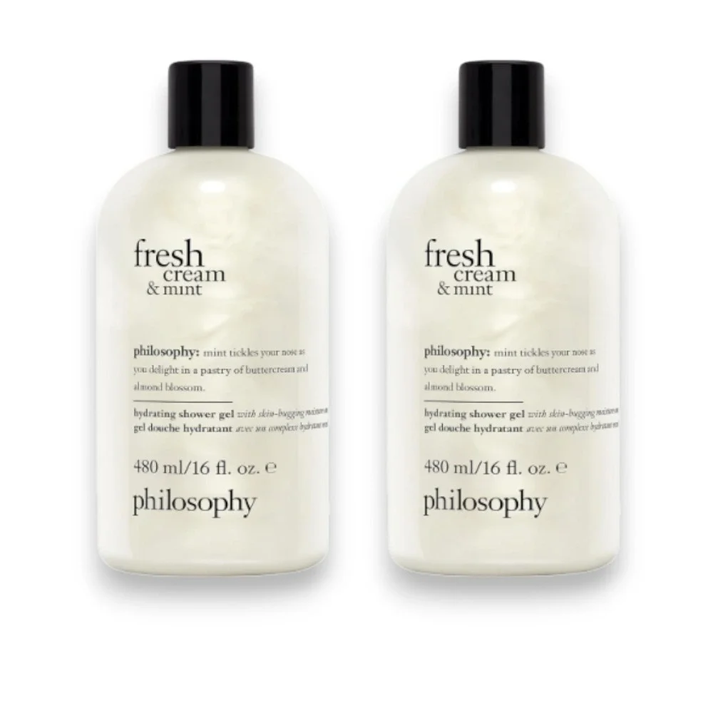 Philosophy Scent-Sational‎ Bath & Shower Gel – Pack of 2 x 16 fl oz Bottles
